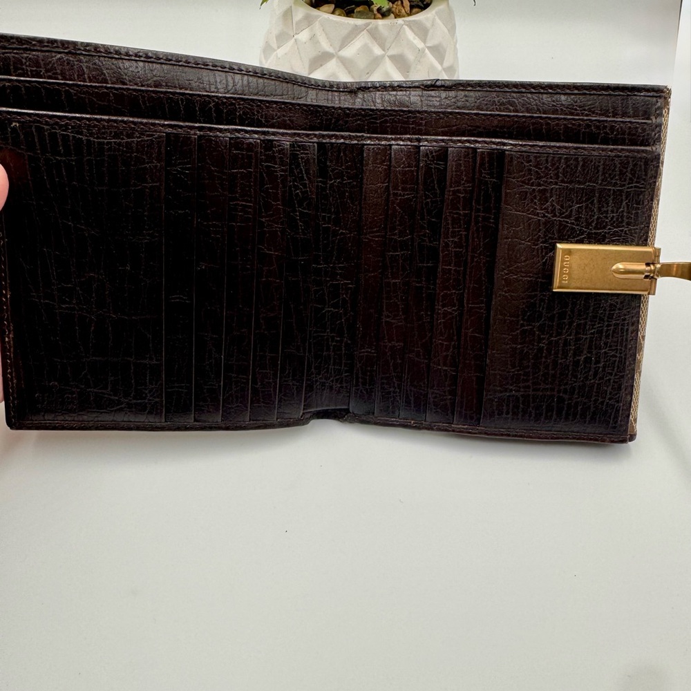 Gucci GG Horse Bit Compact Wallet #524 - Picture 5 of 6